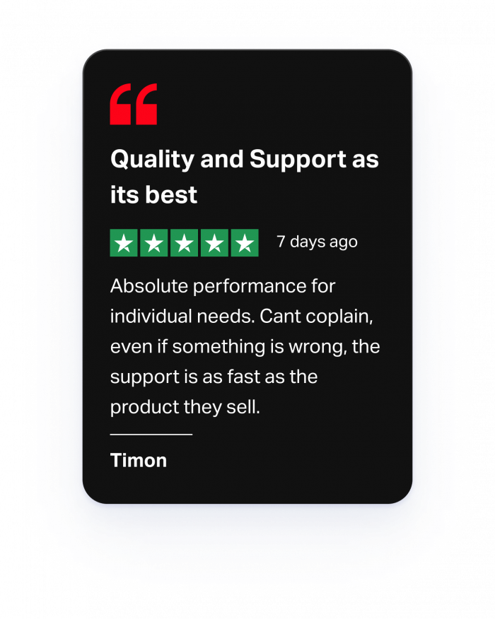 Trustpilot Review card (2)