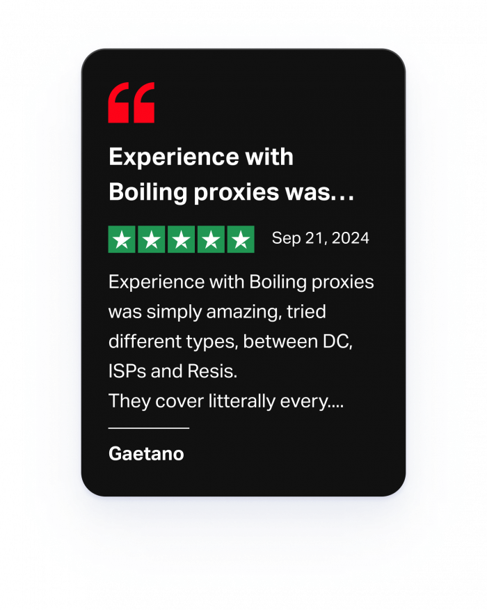 Trustpilot Review card (3)